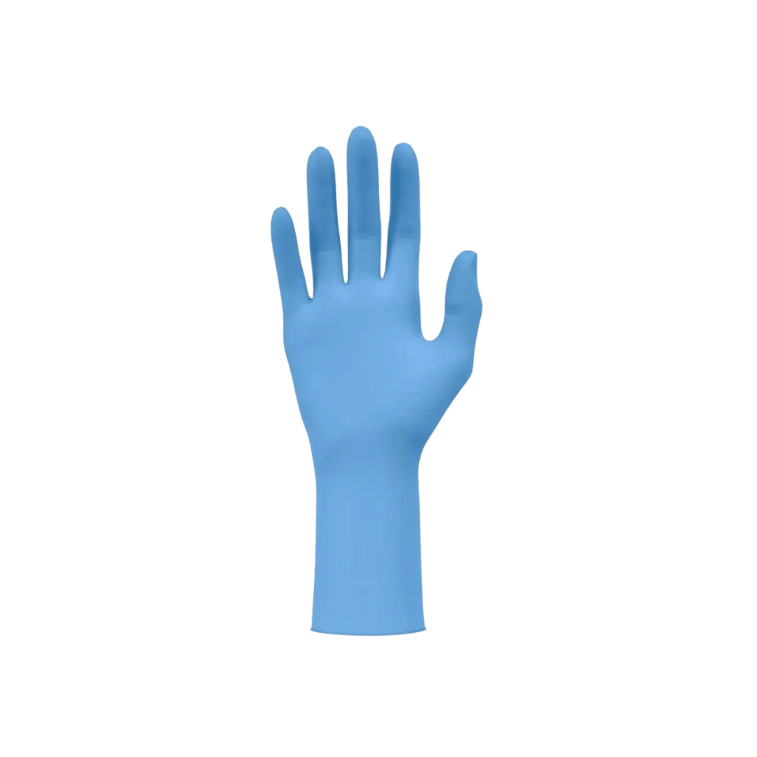 Meditrade Nitril® x-long Schutzhandschuhe (290mm, Blau, 10x100 Stk. Karton) - S