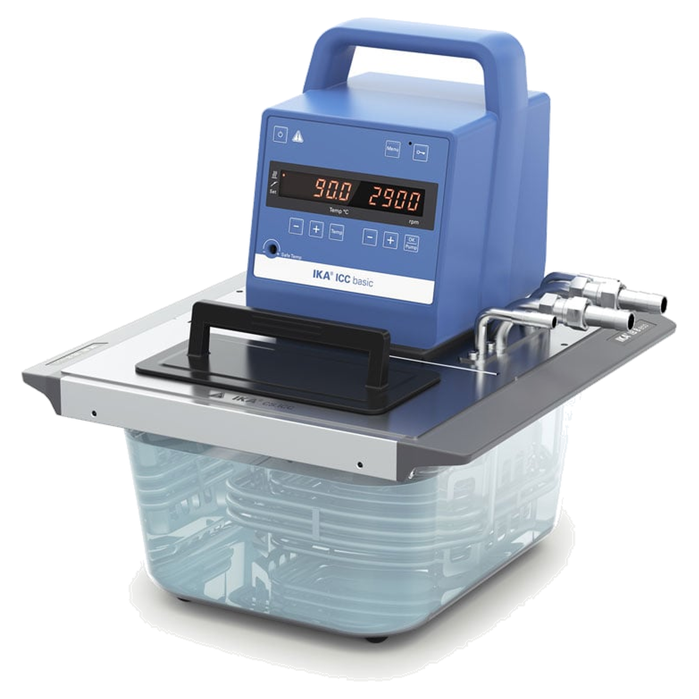 IKA ICC basic eco 8 c Einhängethermostat-Package, Kunststoffbad Größe S, bis 100 °C