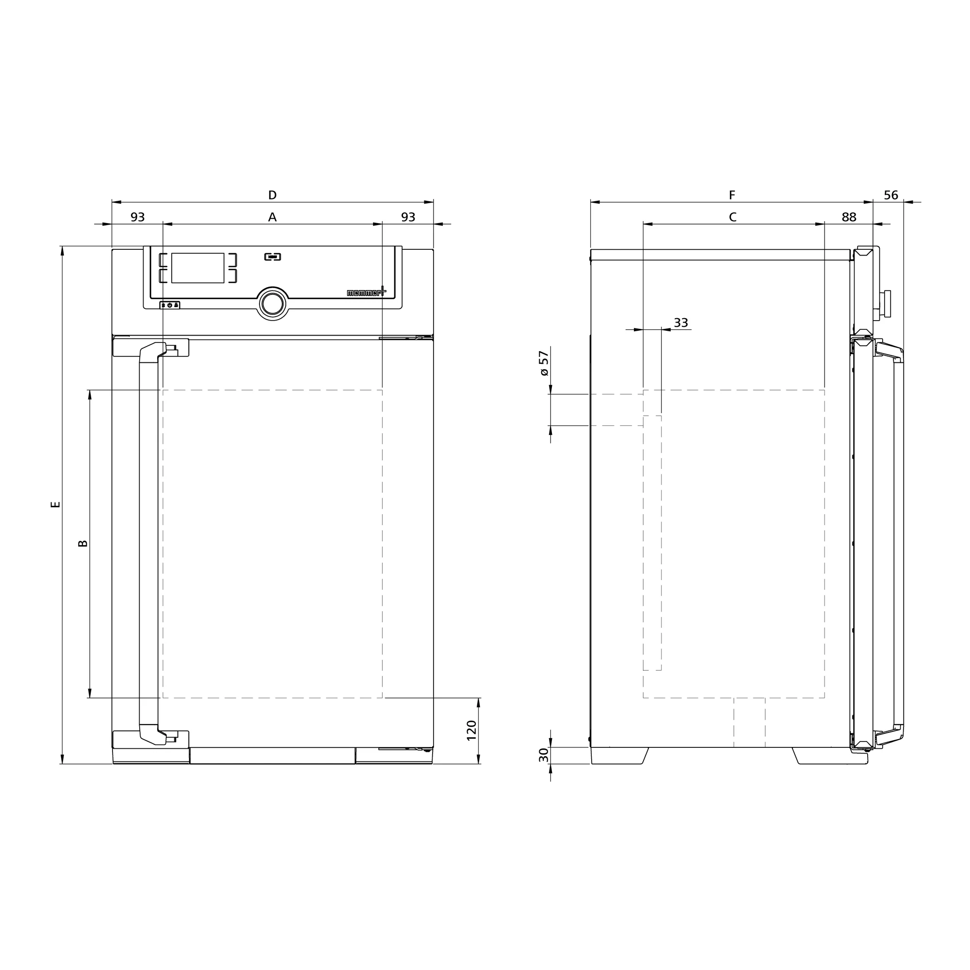 Memmert Heißluftsterilisator SF75, 74 L, Medizinprodukt Klasse IIb