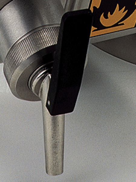 Bürkle, Sicherheitsbehälter V4A, Zapfhahn, Überdruckv.,10L, #2601-4010