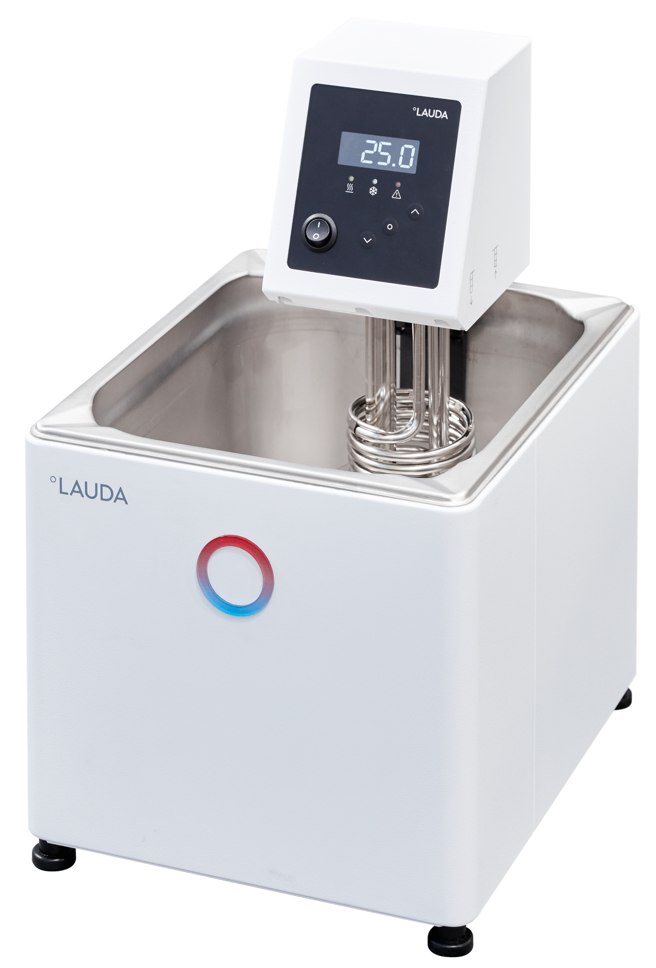 LAUDA Alpha A 12 Wärmethermostat, 25 bis 100 °C, 8 bis 12 Liter Bad, L000620, Produktansicht