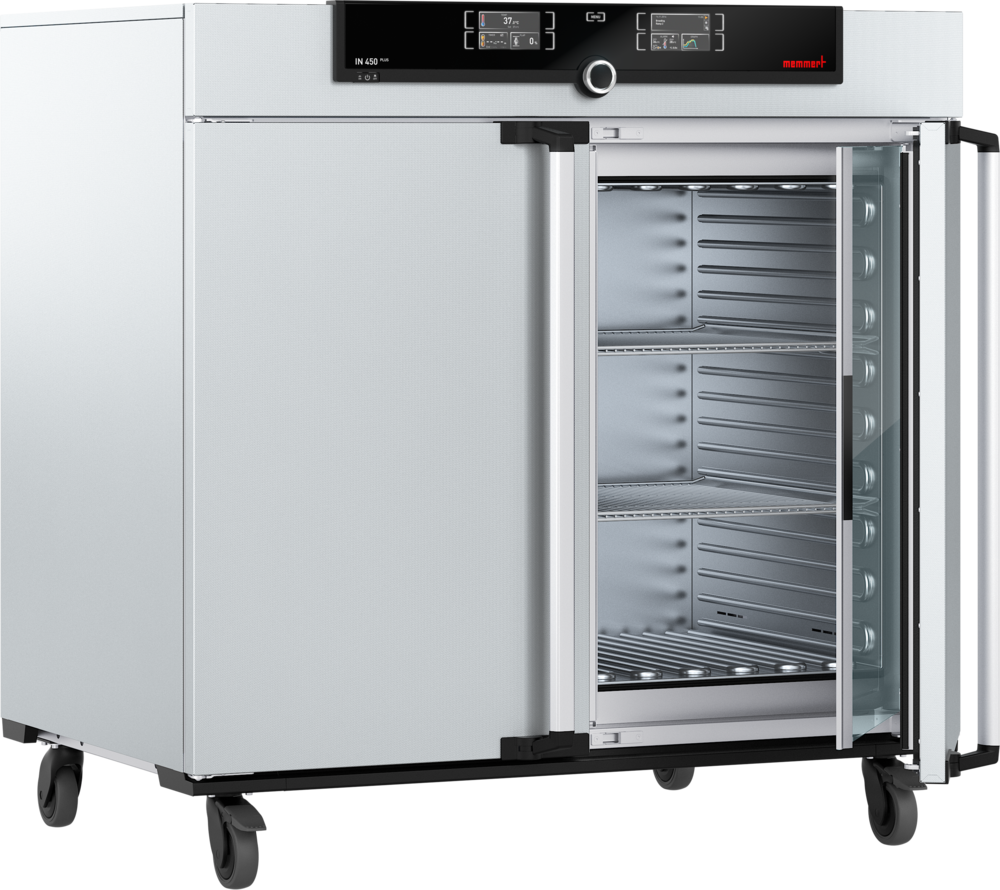 Memmert IN450plus Brutschrank 449 L TwinDISPLAY & Natürlicher Konvektion Fahrbar