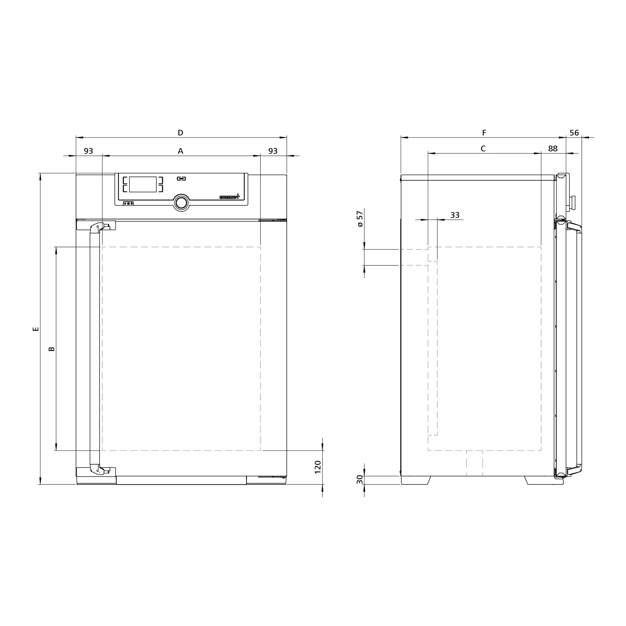 Memmert Heißluftsterilisator SF160, 161 L, Medizinprodukt Klasse IIb