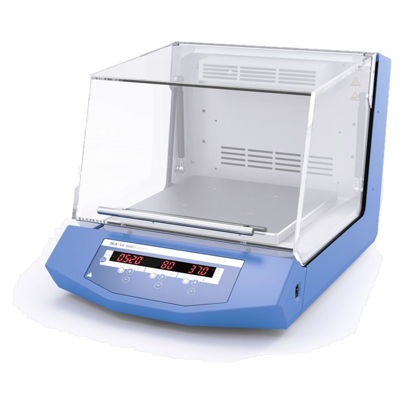 IKA KS 3000 i control Inkubationsschüttler, 10 bis 500 rpm, bis 80 °C, Kammer 50 Liter