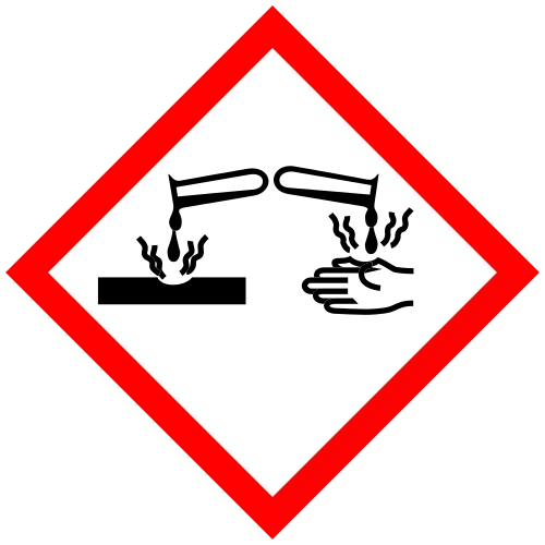 GHS05, Piktogramm der Ätzwirkung