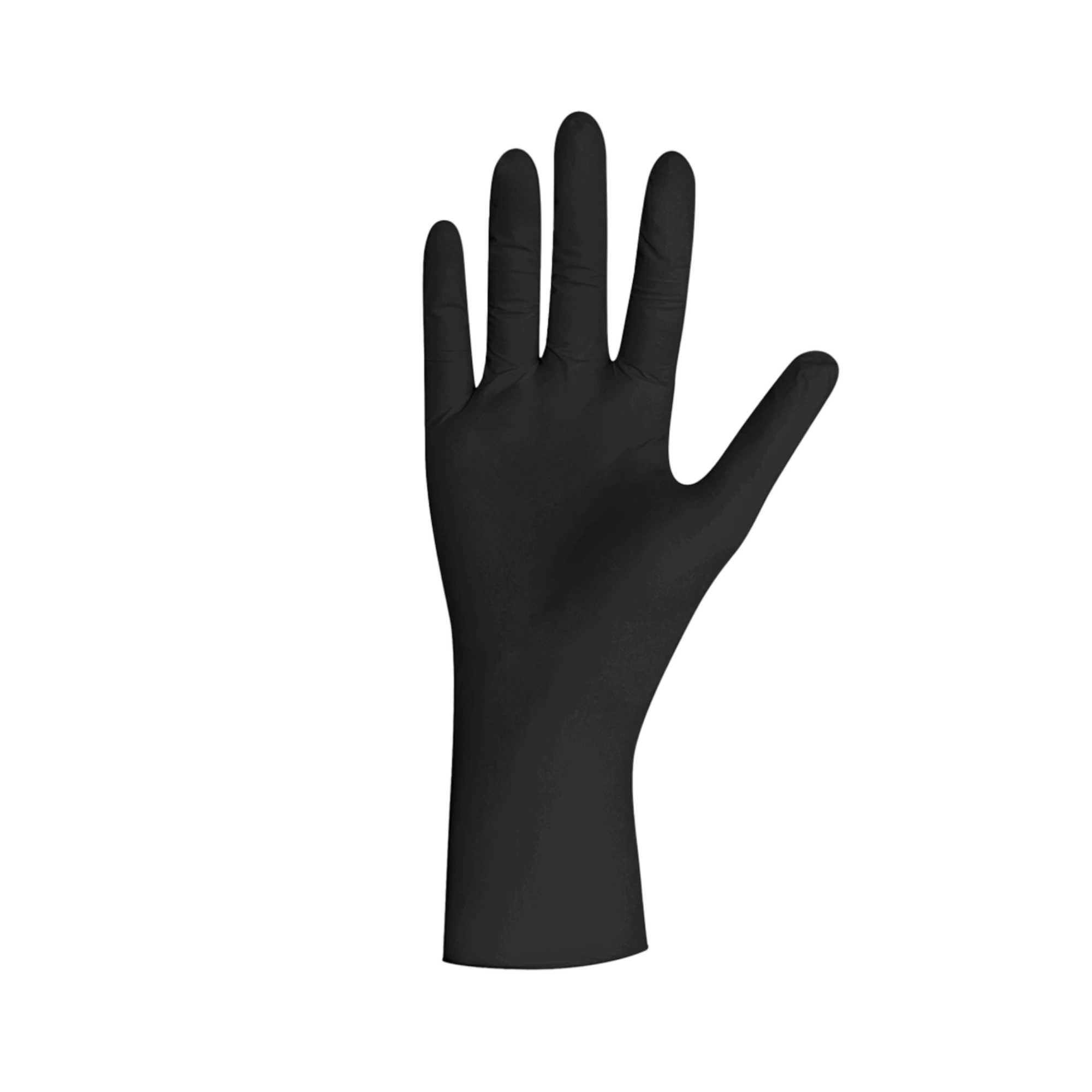Unicare Black Latex, Latexhandschuhe, Schwarz, Puderfrei, 100 Stück - S, GS2902