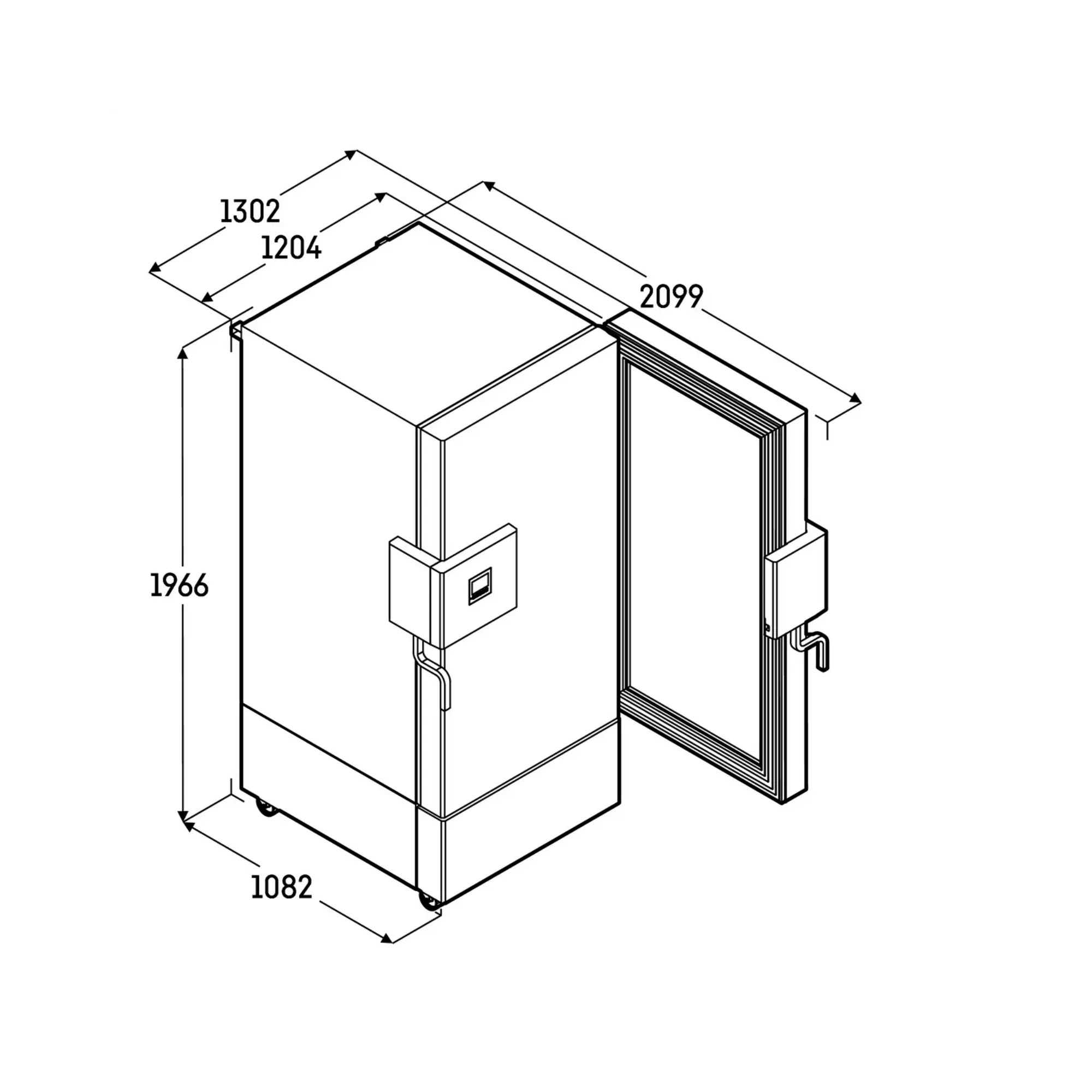Liebherr SUFsg 7001 Labor-Ultratiefkühlschrank, 700 l, -40 °C bis -86 °C, 993367951