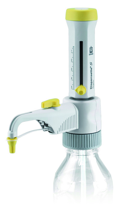Brand Flaschenaufsatz-Dispenser, Dispensette® S, Organic, Analog, DE-M, 0,5-5 ml, mit RDV, #4630131