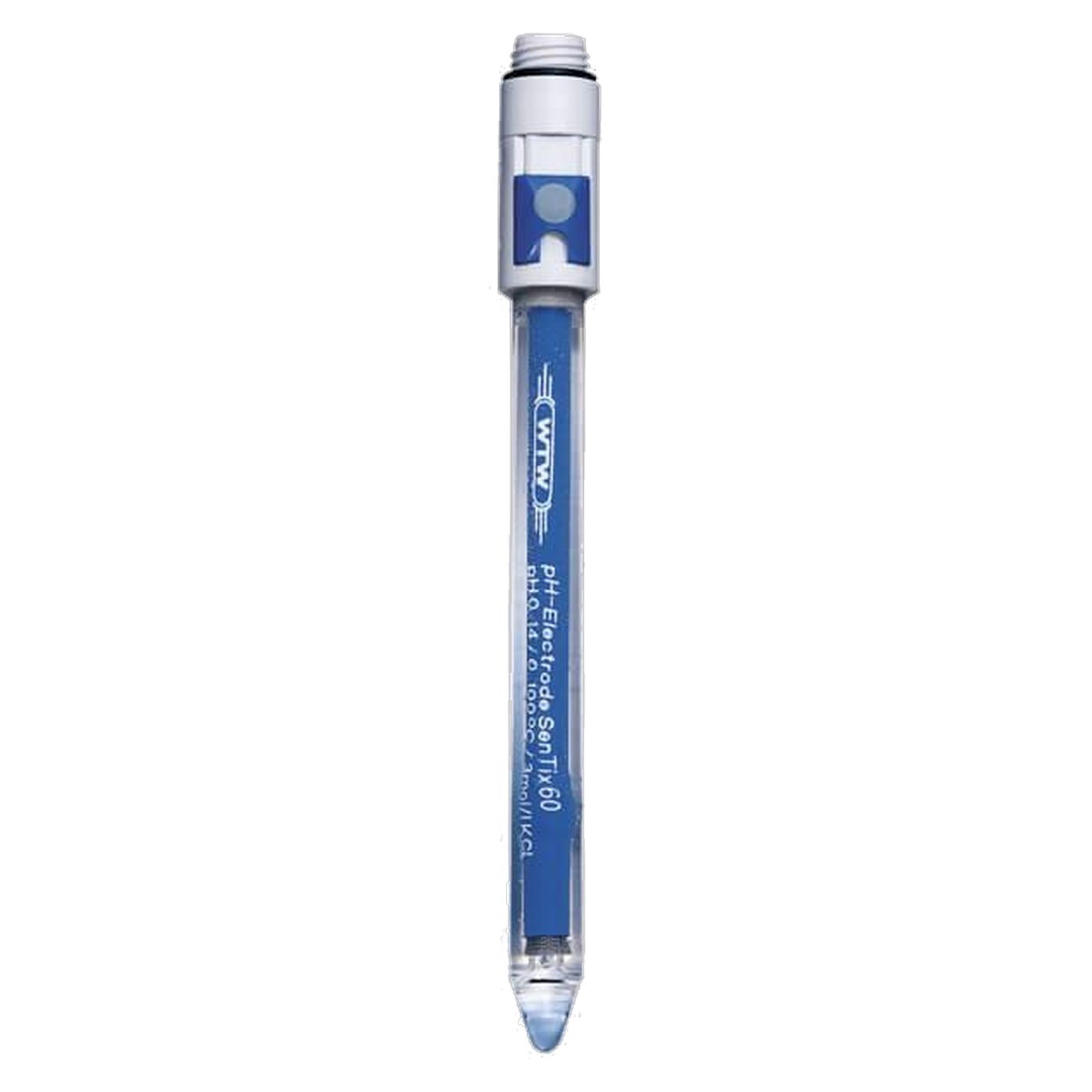 WTW SenTix 60 Glas-pH-Elektrode mit Flüssigelektrolyt, S7-Steckkopf, 120 mm