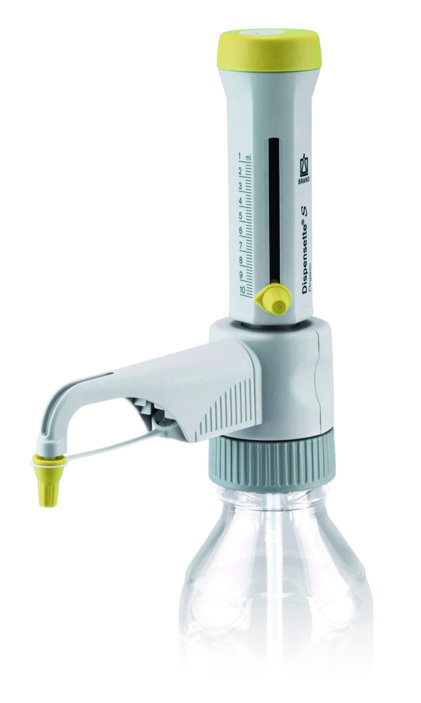 Brand Flaschenaufsatz-Dispenser, Dispensette® S, Organic, Analog, DE-M, 1-10 ml, ohne RDV, #4630140