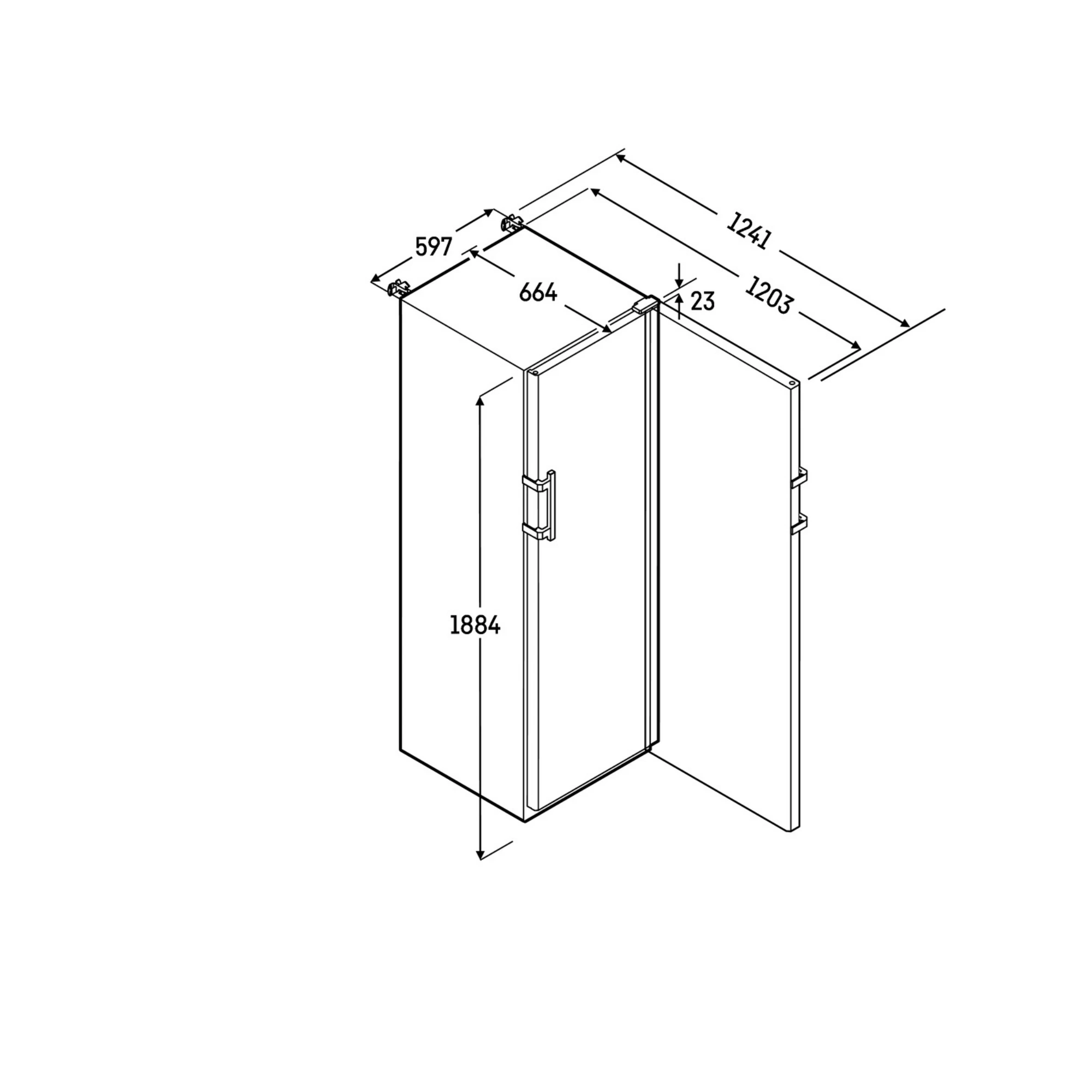 Liebherr HMFvh 4001 Medikamentenkühlschrank, Stahltür, DIN 13277, 993978151