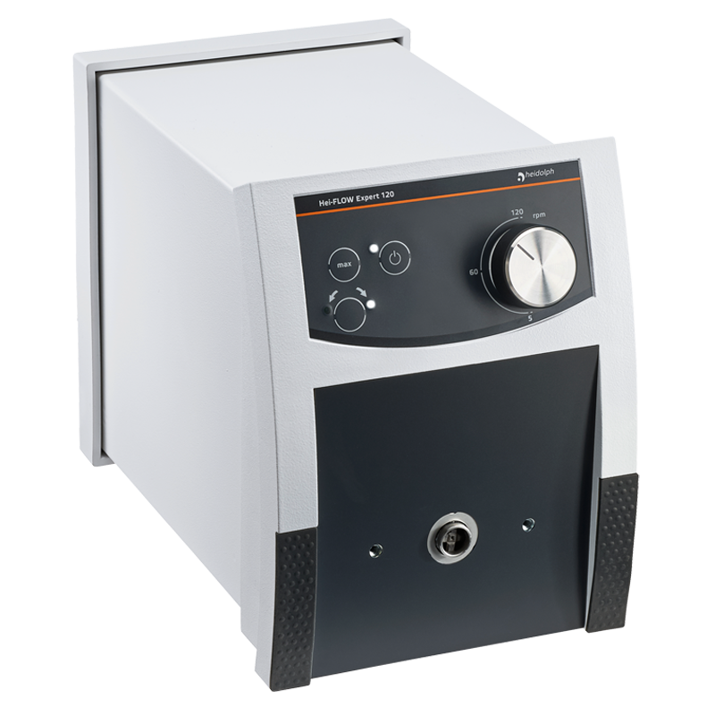 Heidolph Hei-FLOW Expert 120 Schlauchpumpe, 5 bis 120 rpm, mit Analogschnittstelle, 523-51010-00, Produktansicht
