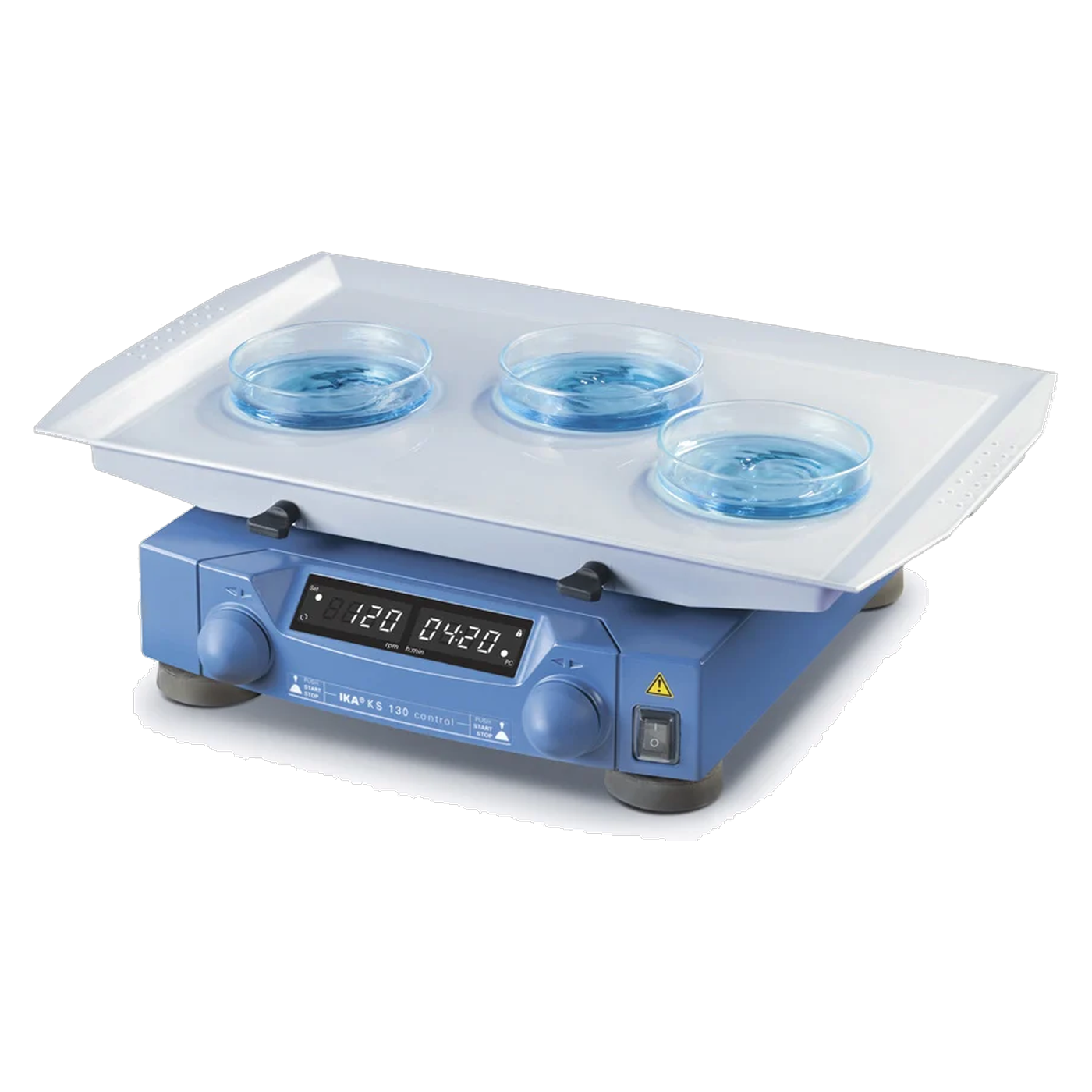 IKA KS 130 control Kreisschüttler mit Endpunktpositionierung, 80 bis 800 rpm, 2 kg