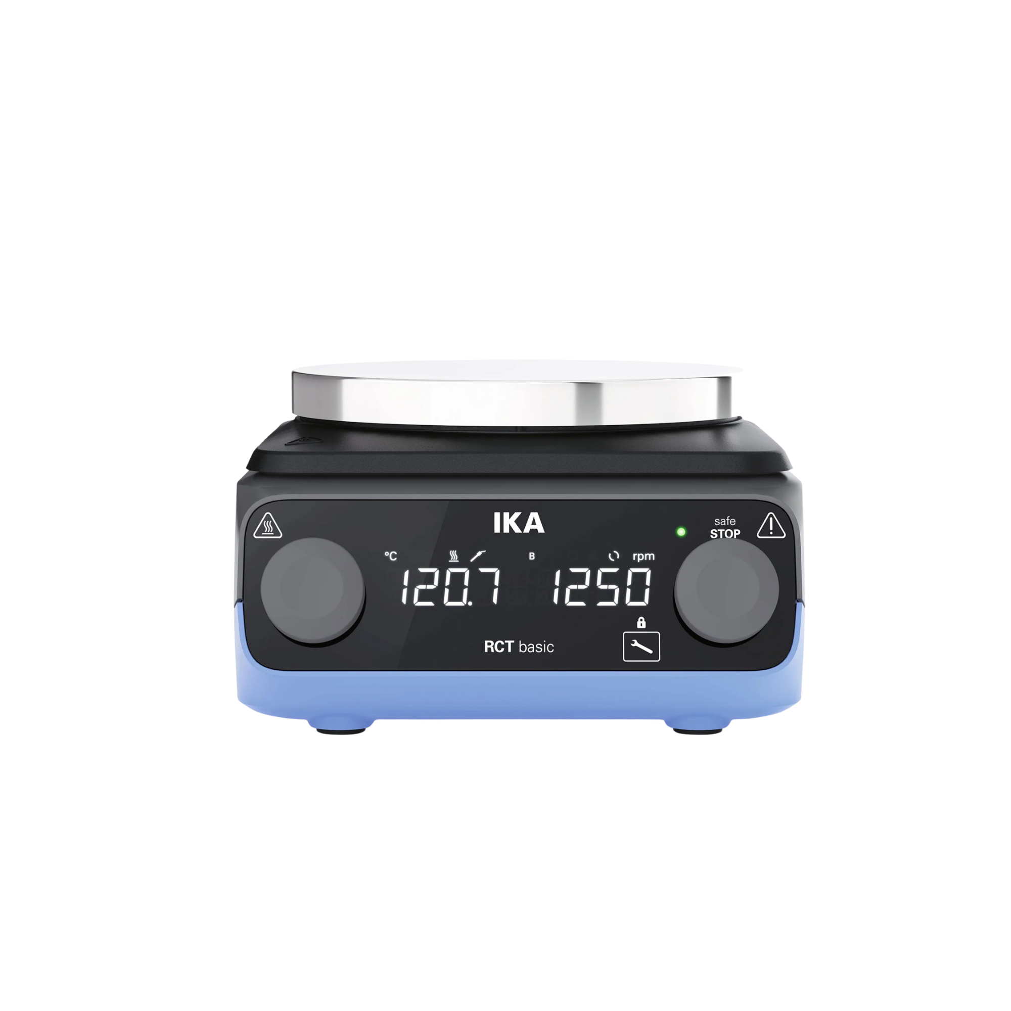 IKA Magnetrührer RCT basic mit Heizung, Aluminium-Aufstellplatte, 0025008259