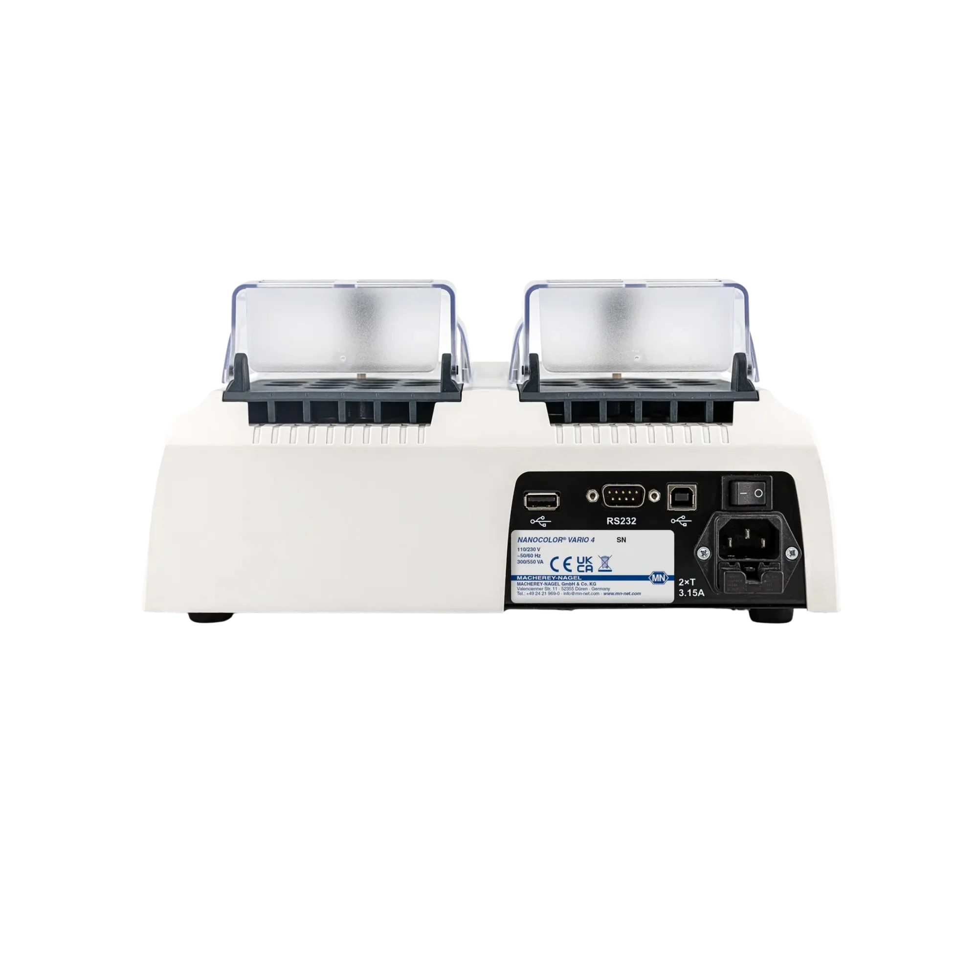 Macherey-Nagel Thermoblock NANOCOLOR VARIO 4, zwei separate Blöcke, 24 Positionen, 919300