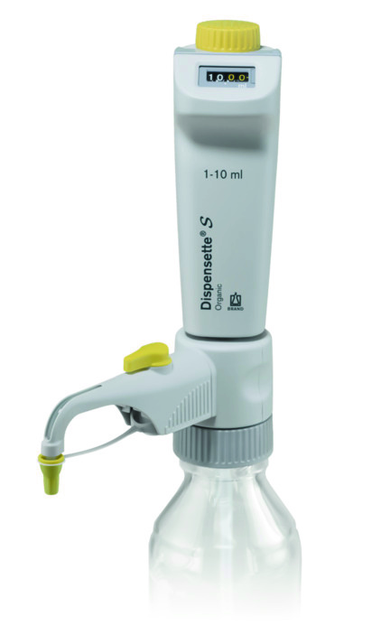 Brand Flaschenaufsatz-Dispenser, Dispensette® S, Organic, Digital, DE-M, 1-10 ml, mit RDV, #4630341