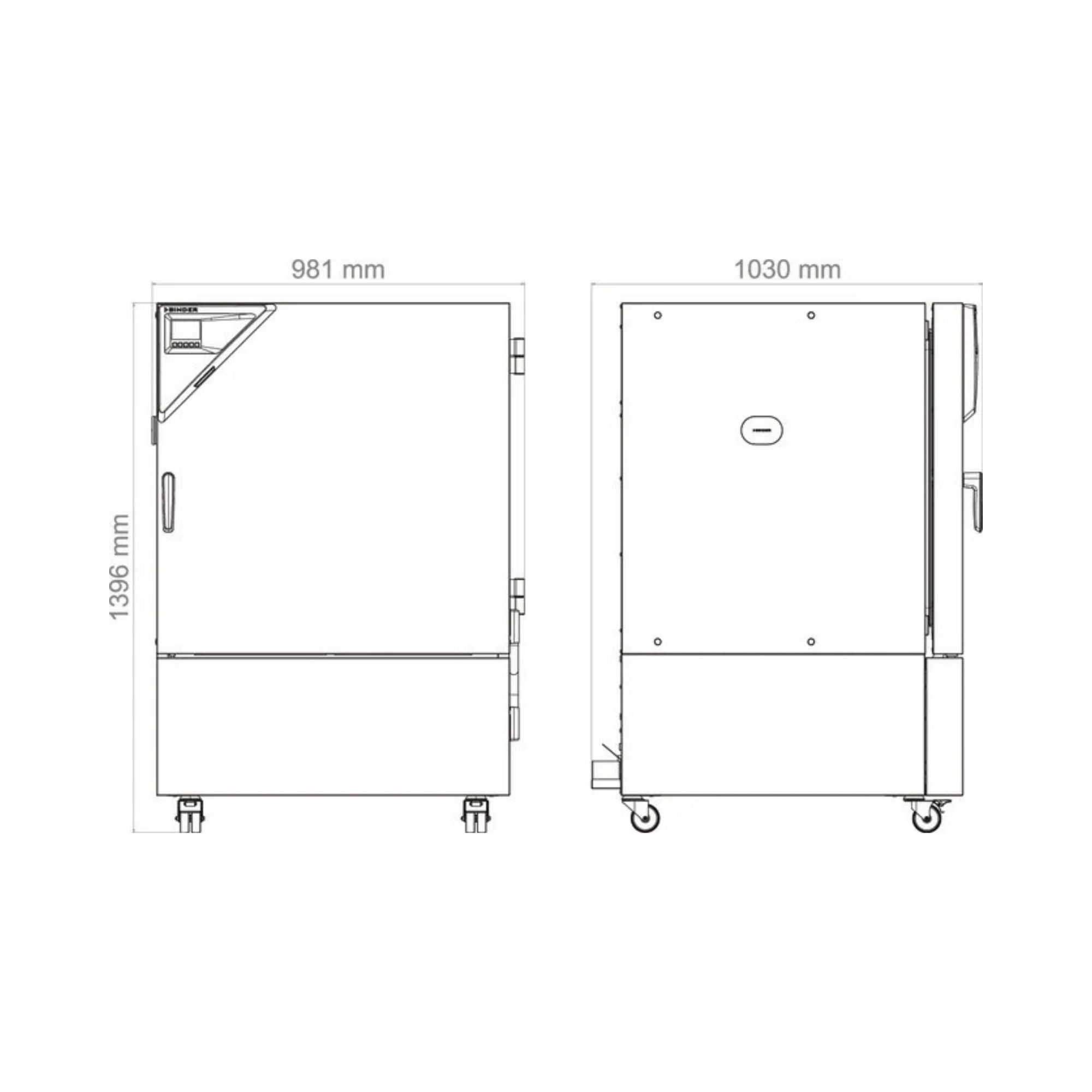 Binder KB 260 Kühlinkubator, 262 l Nutzvolumen, Temperaturbereich 0 bis 70 °C, 9020-0473