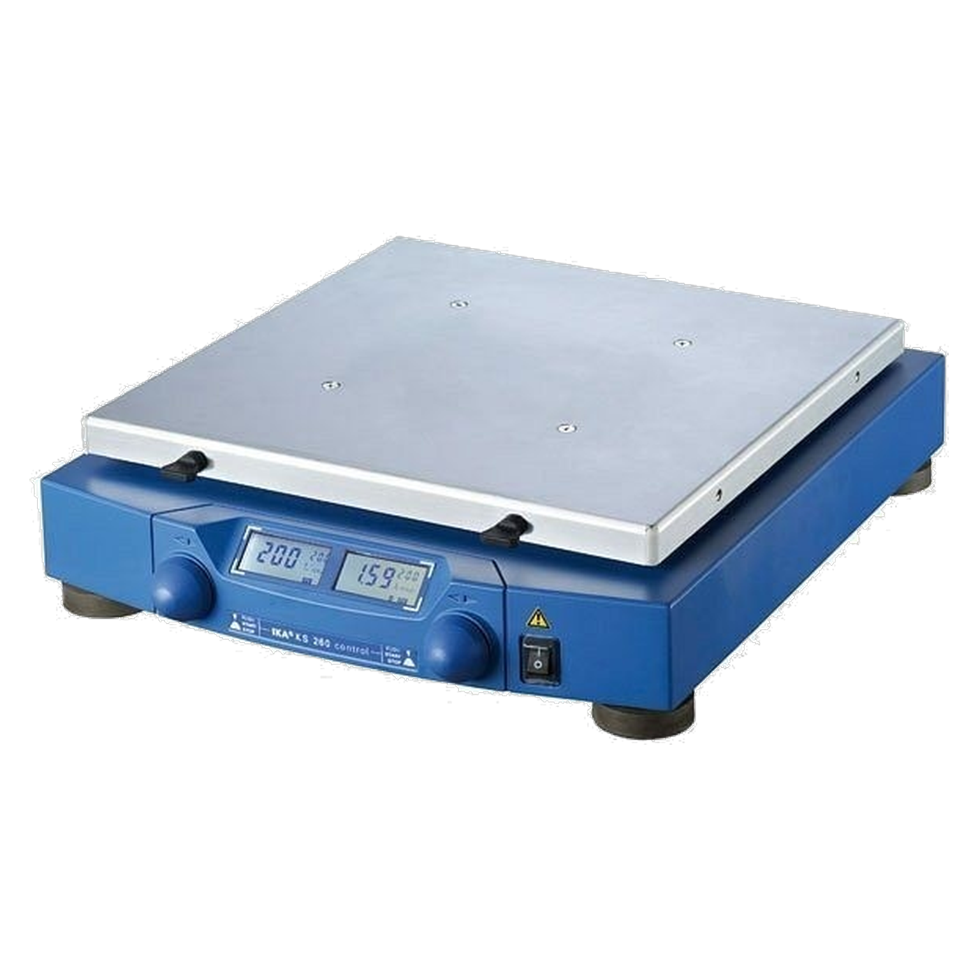 IKA KS 260 control NOL Kreisschüttler, Hub 10 mm, 10 bis 500 rpm, RS 232