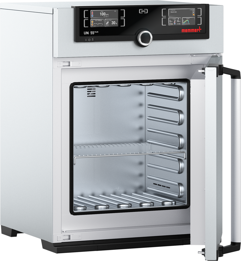 Memmert Universalschrank UN55plus, 53 Liter, TwinDISPLAY, Naturkonvektion, 300 °C