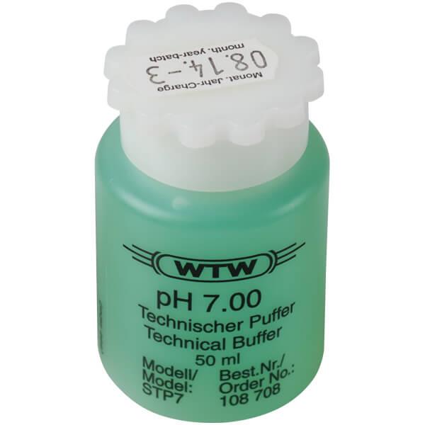 WTW Technische Pufferlösung STP 7, pH 7,00, 50 ml, 108708