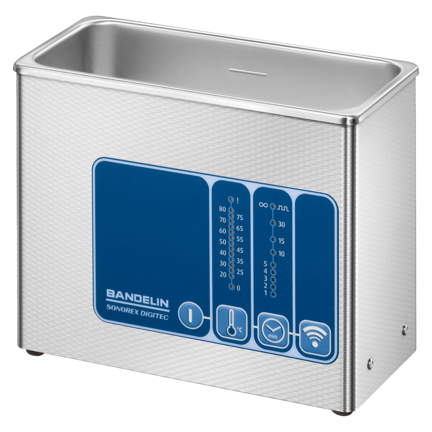 Bandelin SONOREX DIGITEC DT 31 H Ultraschallbad mit Heizung, 0,9 Liter, 65 °C