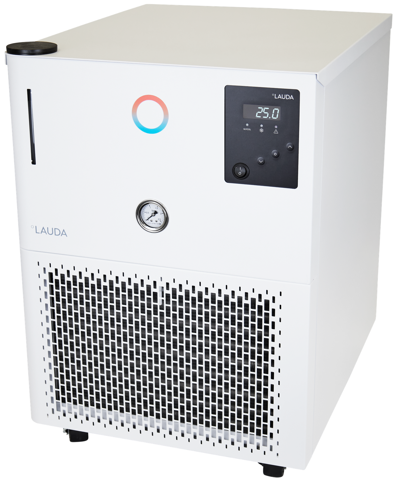 LAUDA Microcool MC 1200 Umlaufkühler, -10 bis 40 °C, 1.200 Watt Kälteleistung, L004461, Produktansicht