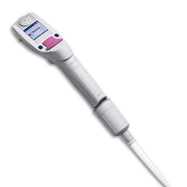 Eppendorf Pipette Xplorer, Einkanal, 0,2-5 mL, Multifunktionswippe lila für Pipettenspitzen 5 mL, 4861000058