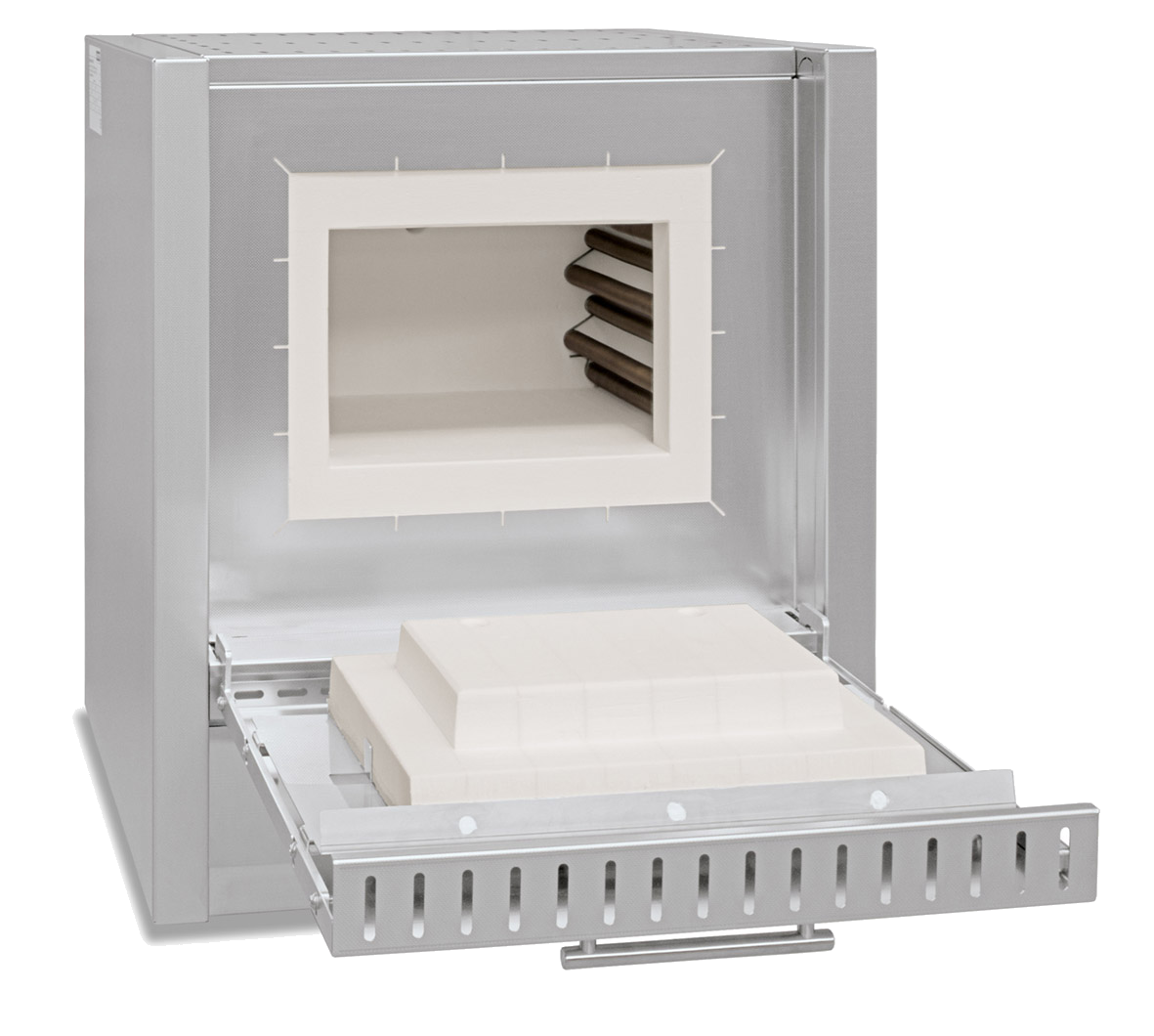 Nabertherm Muffelofen L 9/14/B510, 9 l, Tmax 1.400 °C, Klapptür, L-095K4AL