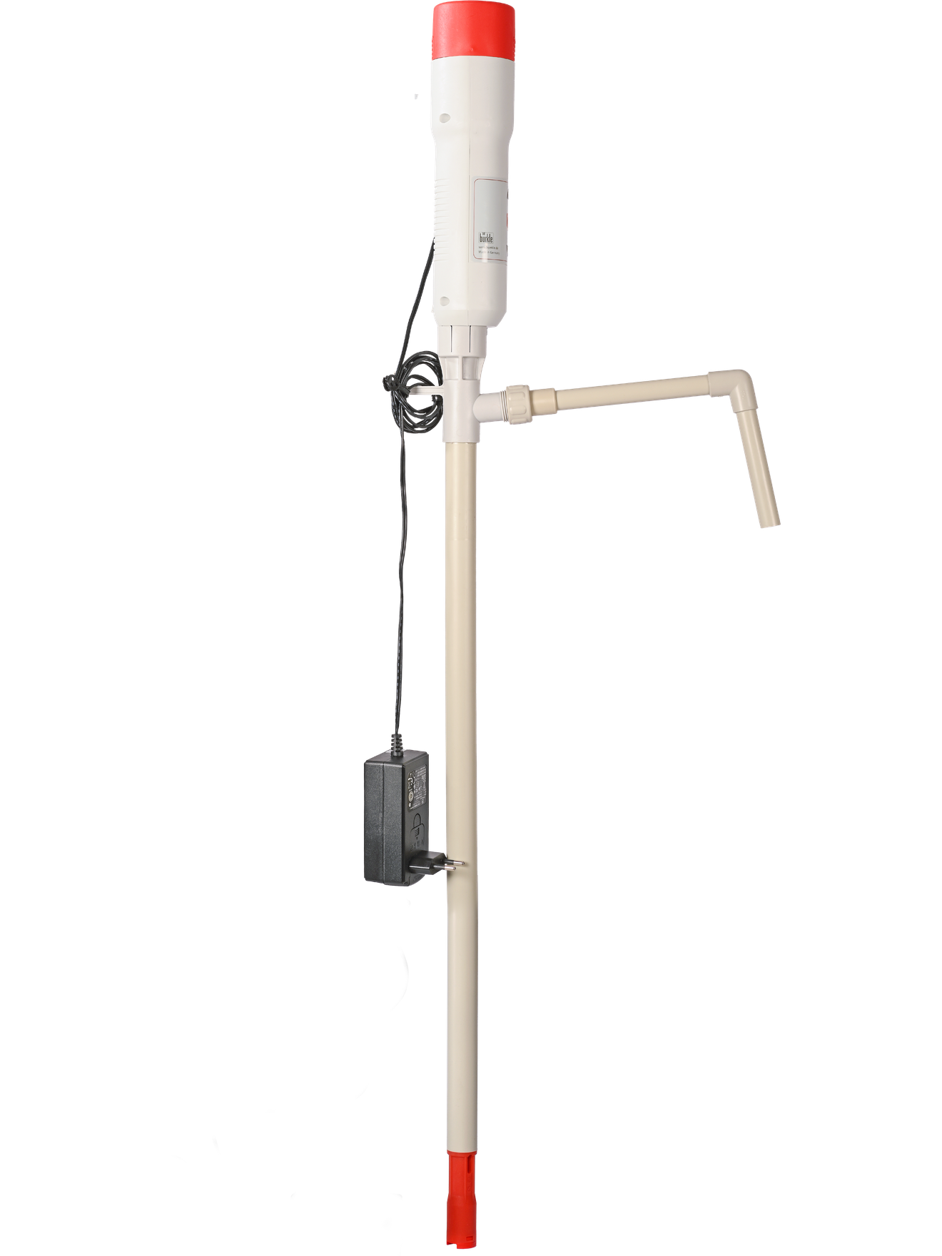 Bürkle EnergyOne netzbetriebene Fasspumpe, PP/PTFE, 70 cm Eintauchtiefe, 5900-2070, Produktansicht