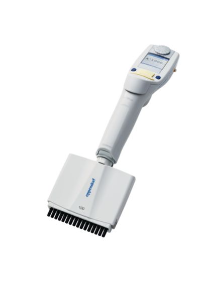 Eppendorf Pipette Xplorer® plus, 16-Kanal, variabel, 5 – 100 µL, hellgelb, 4861000792