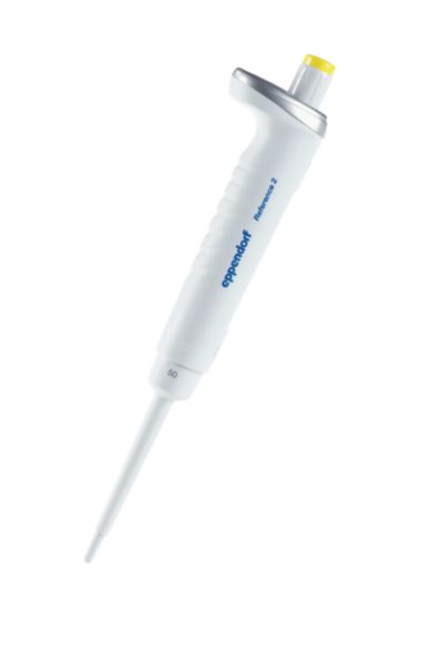 Eppendorf Pipette Reference 2 G, Einkanal, fix, 50 µL, gelb, 4925000090