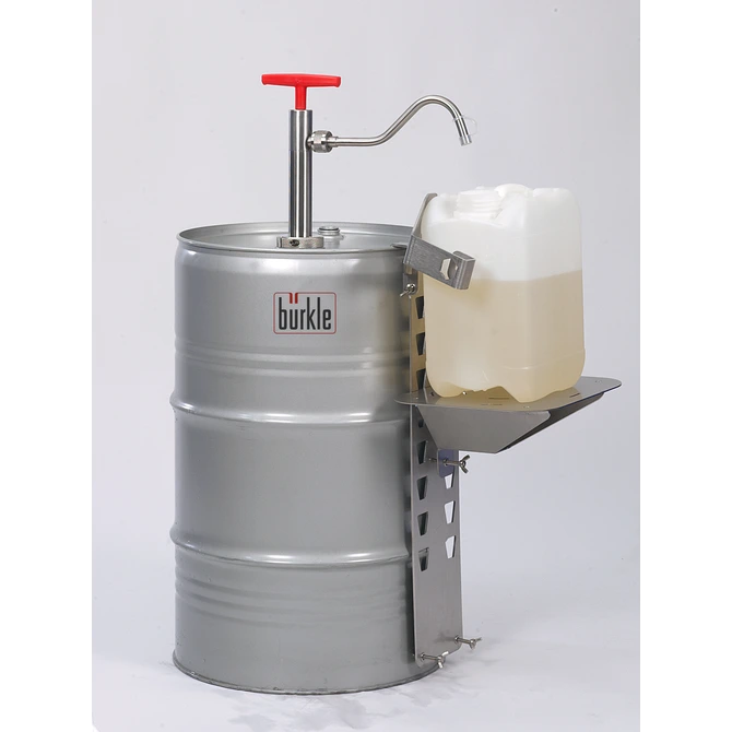 Bürkle Fasspumpe Edelstahl Auslaufbogen, 91 cm Eintauchtiefe, für Fässer bis 220 l, 5601-0800