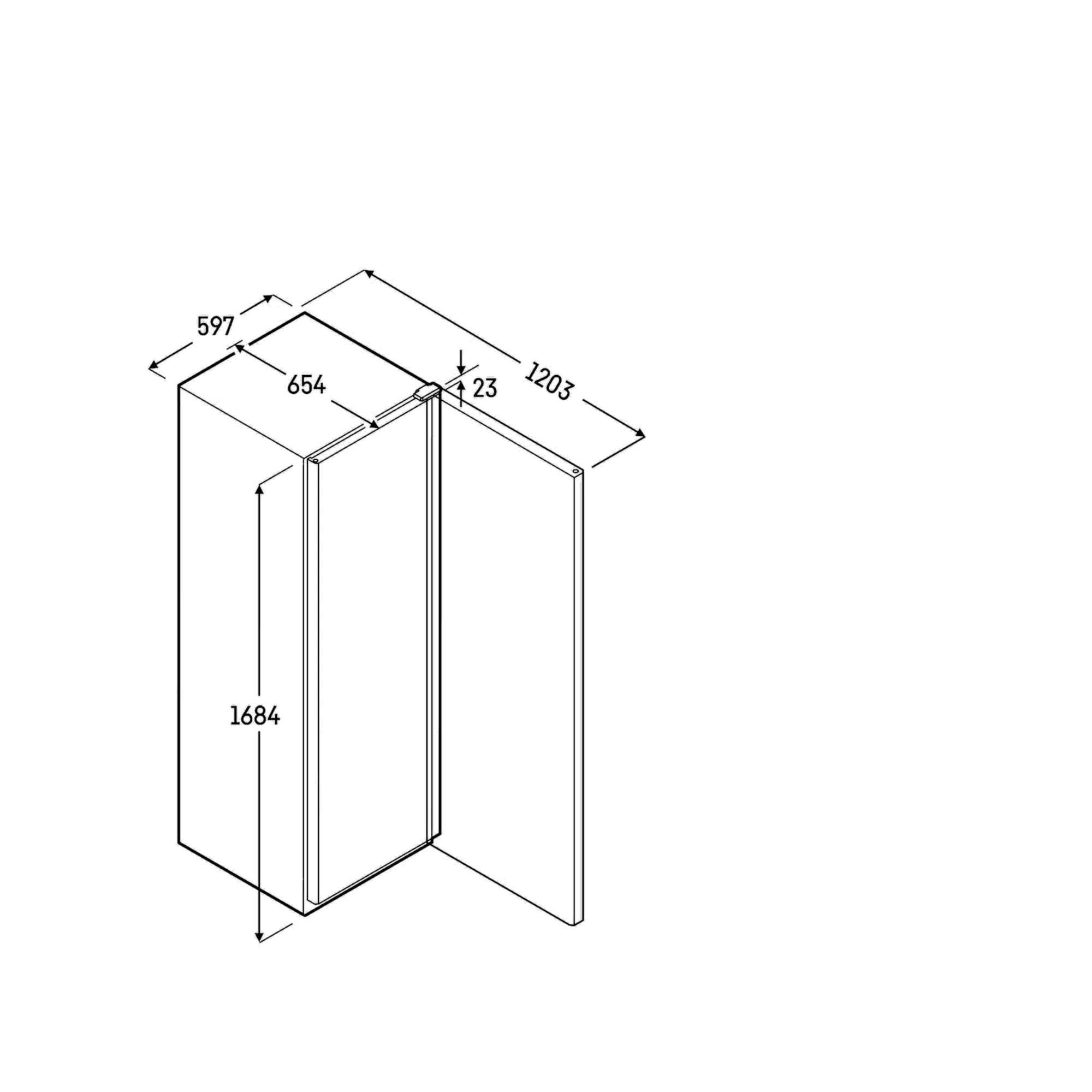 Liebherr MRFvd 3501 Getränkekühlschrank, Umluftkühlung, 250 l
