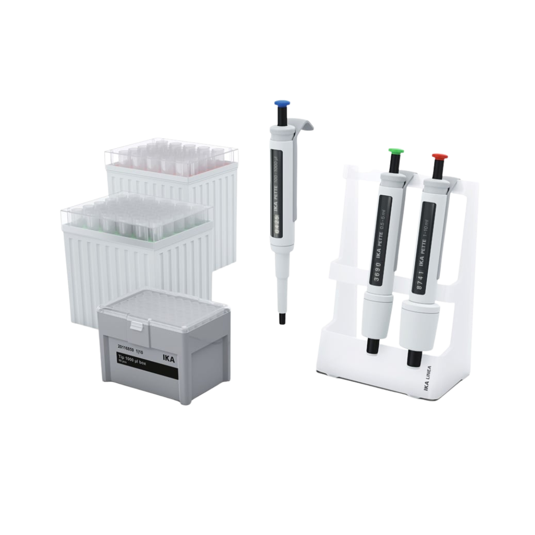 IKA PETTE MacroKit Pipetten-Set 100 µl - 10 ml, 0010014029