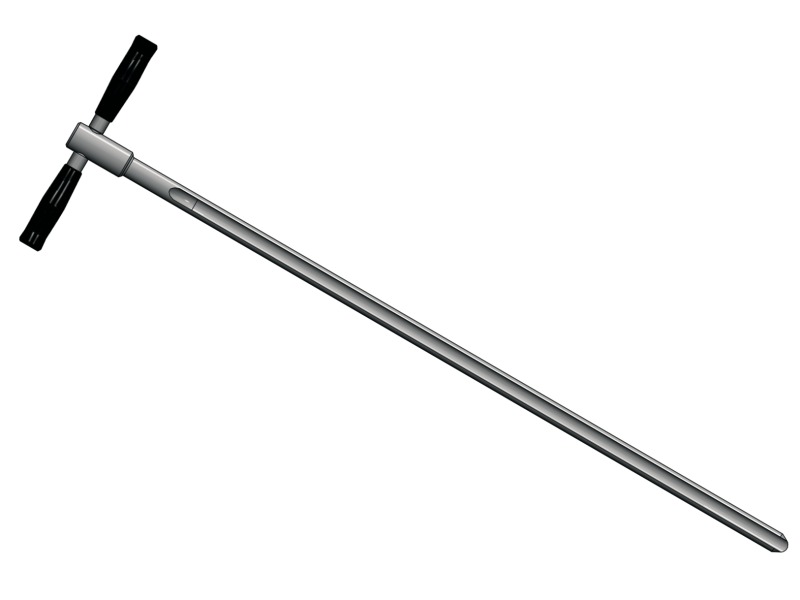 Bürkle, Bodenprobenehmer Pürckhauer, 117,5 cm, Nut 100cm, 5350-5018