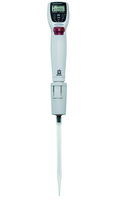 Brand Transferpette® electronic, DE-M, 250-5000 µl, ohne Netzteil, #705347