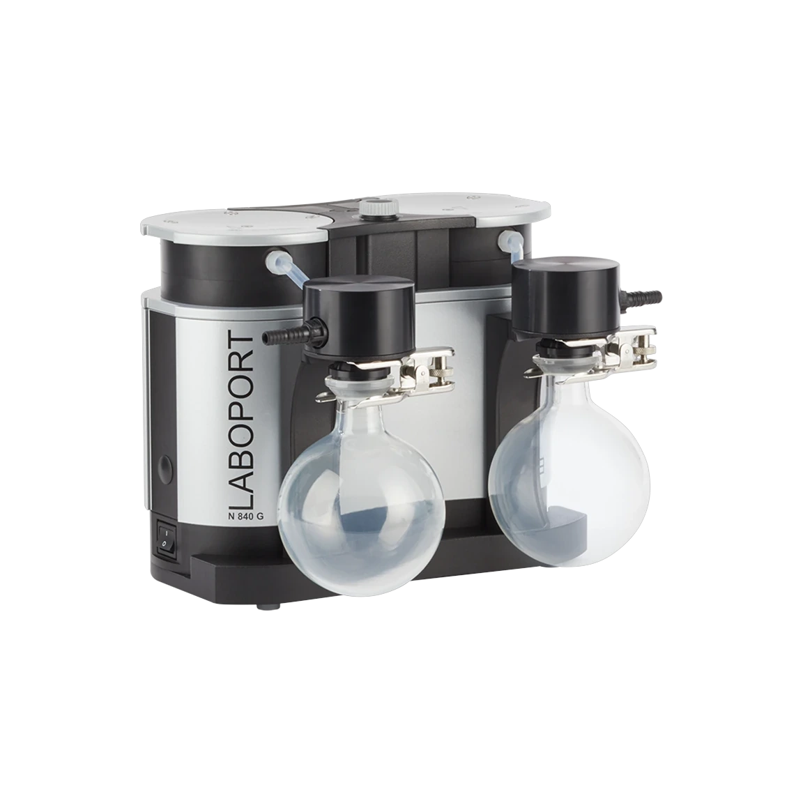 KNF LABOPORT SR 840 G, Vakuumpumpsystem mit 2 Abscheiderflaschen, 34 l/min, ATEX-Kennzeichnung Kategorie 3, 325240
