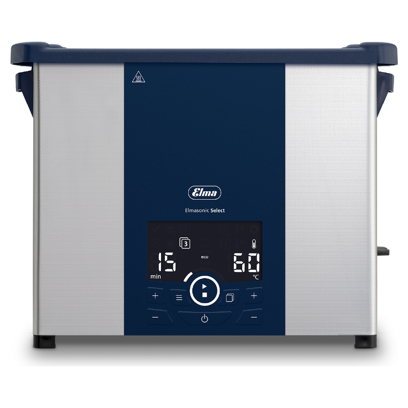 Elma Elmasonic Select 60 Ultraschallbad mit Heizung, 5,9 Liter, 37 kHz
