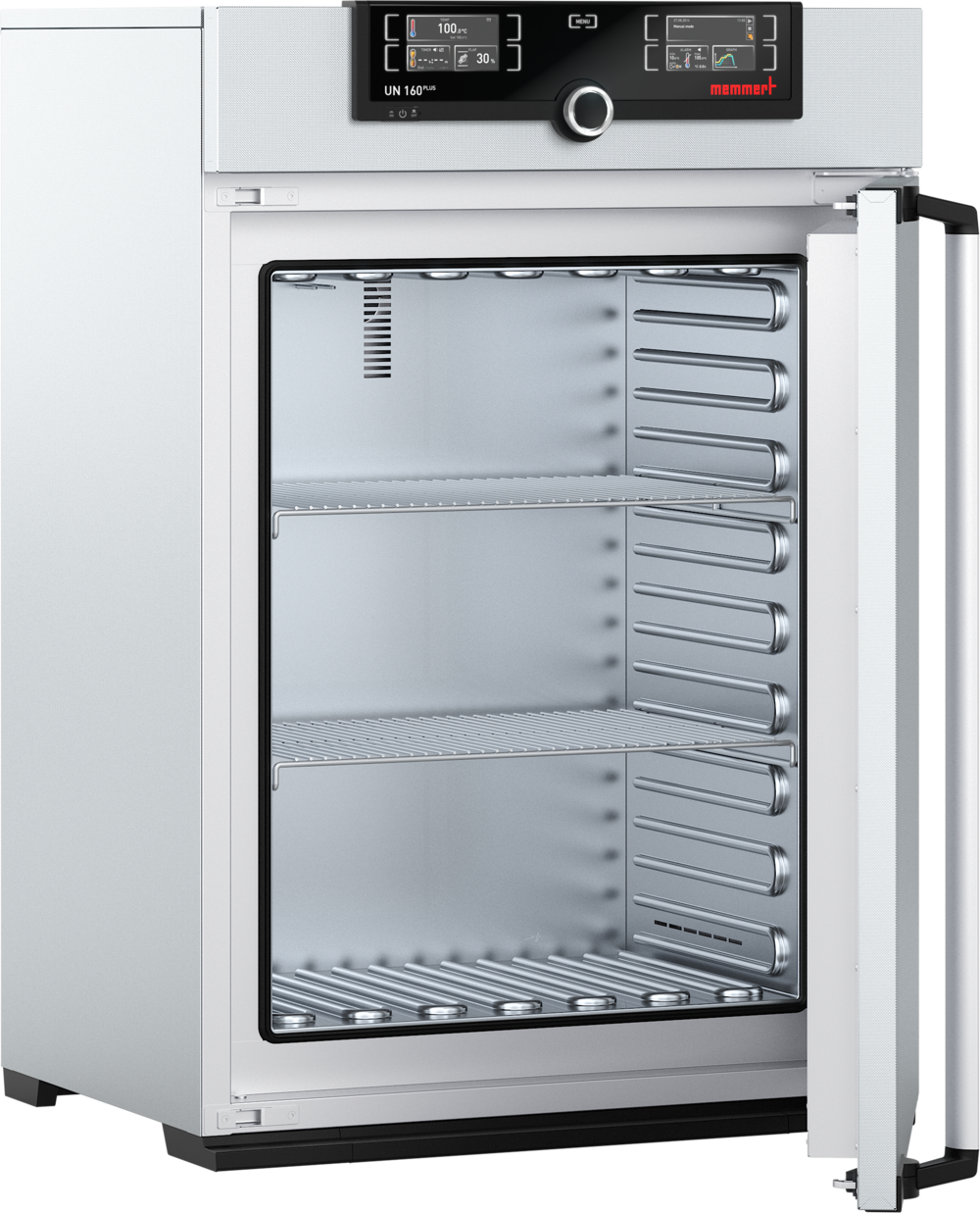 Memmert Universalschrank UN160plus, 161 Liter, TwinDISPLAY, Naturkonvektion, 300 °C