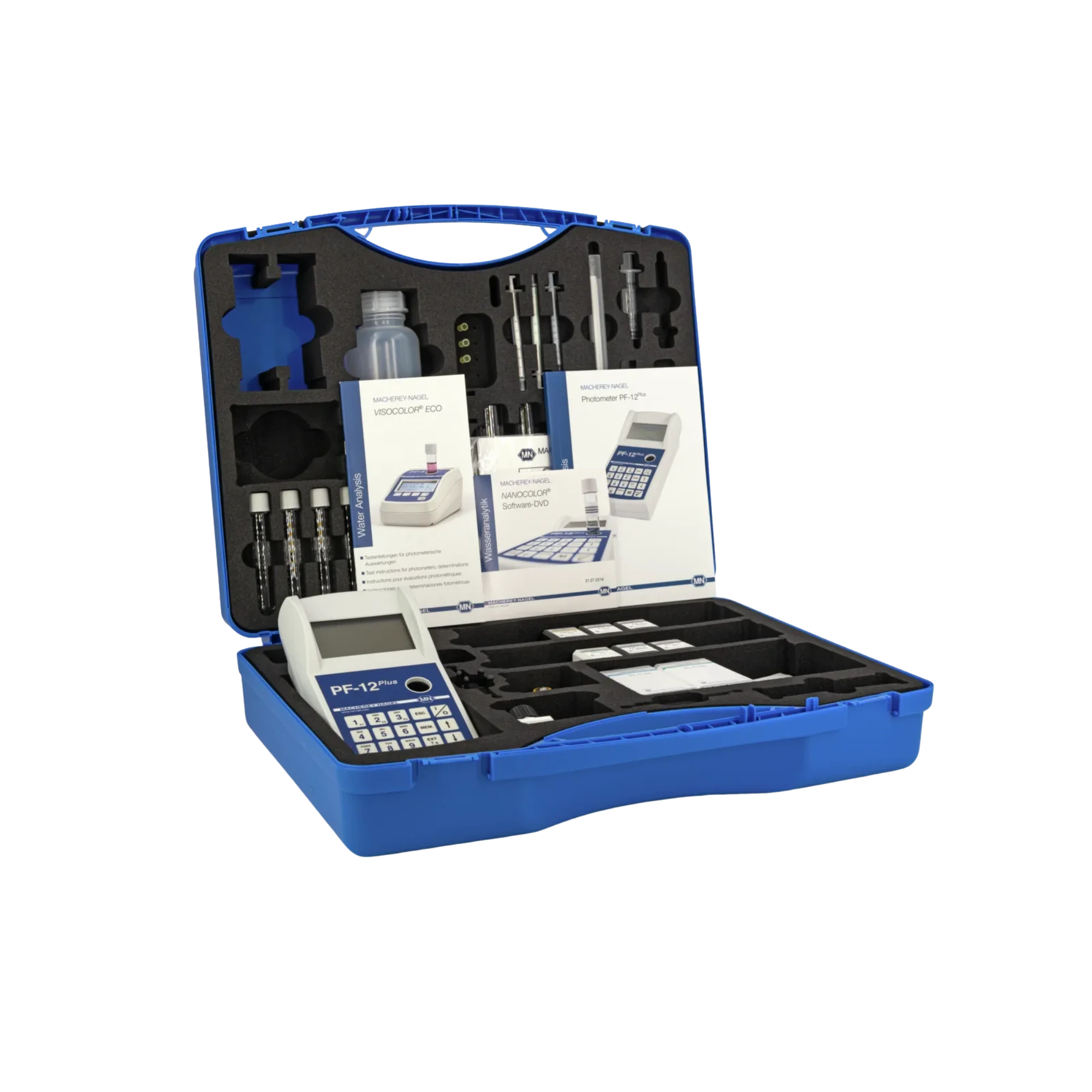 Macherey-Nagel VISOCOLOR Umweltkoffer mit PF-12Plus, 914353