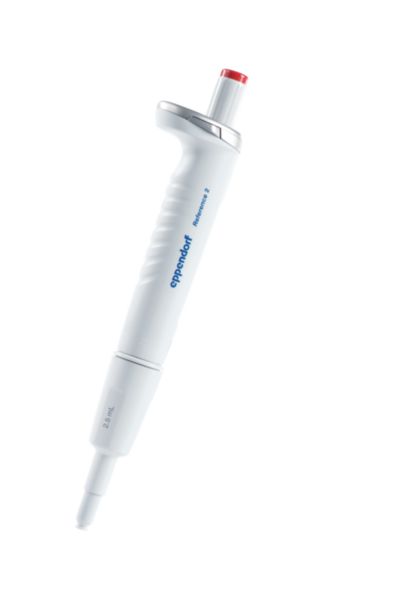 Eppendorf Pipette Reference 2 G, Einkanal, variabel, 0.25 - 2.5 mL, rot, inkl. epT.I.P.S.-Probenbeutel, 4924000096