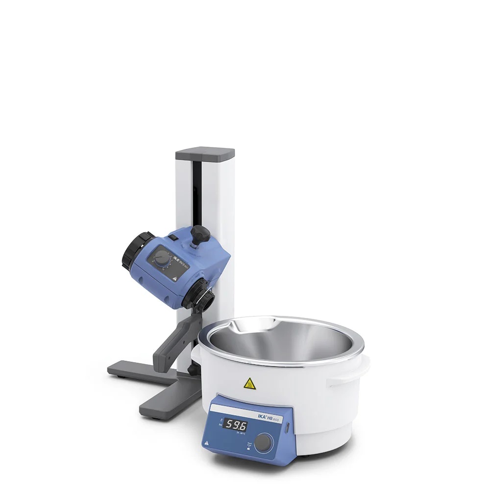 IKA RV 3 FLEX Rotationsverdampfer, ohne Glassatz, Heizbad HB eco, bis 300 rpm