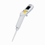 Eppendorf Pipette Xplorer Plus, Einkanal, 5-100 µL, Multifunktionswippe gelb für Pipettenspitzen 200 µL, 4861000716