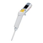 Eppendorf Pipette Xplorer Plus, Einkanal, 15-300 µL, Multifunktionswippe orange für Pipettenspitzen 300 µL, 4861000724