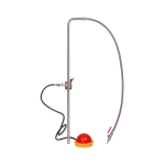 Bürkle Lösemittelpumpe Fußbetrieb mit Auslaufschlauch und Hahn, 5603-3000