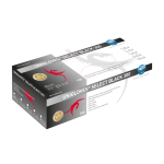 Unigloves Select Black 300, Latexhandschuhe, Schwarz, Puderfrei, 1 Karton = 10 x 100 = 1.000 Stück