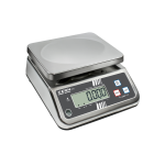 KERN IP-geschützte Tischwaage FFN 6K1IPN, Edelstahl, IP65, Wägebereich 6 kg